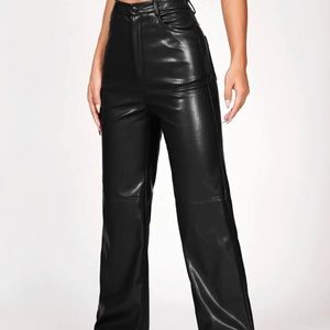 Shein leather pants